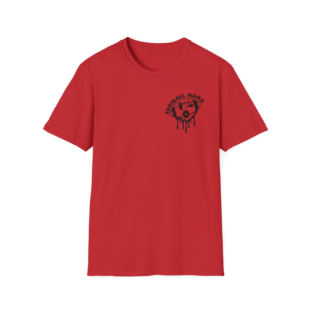 Football Mama T‑Shirt — Drip Football Helmet Mom Tee