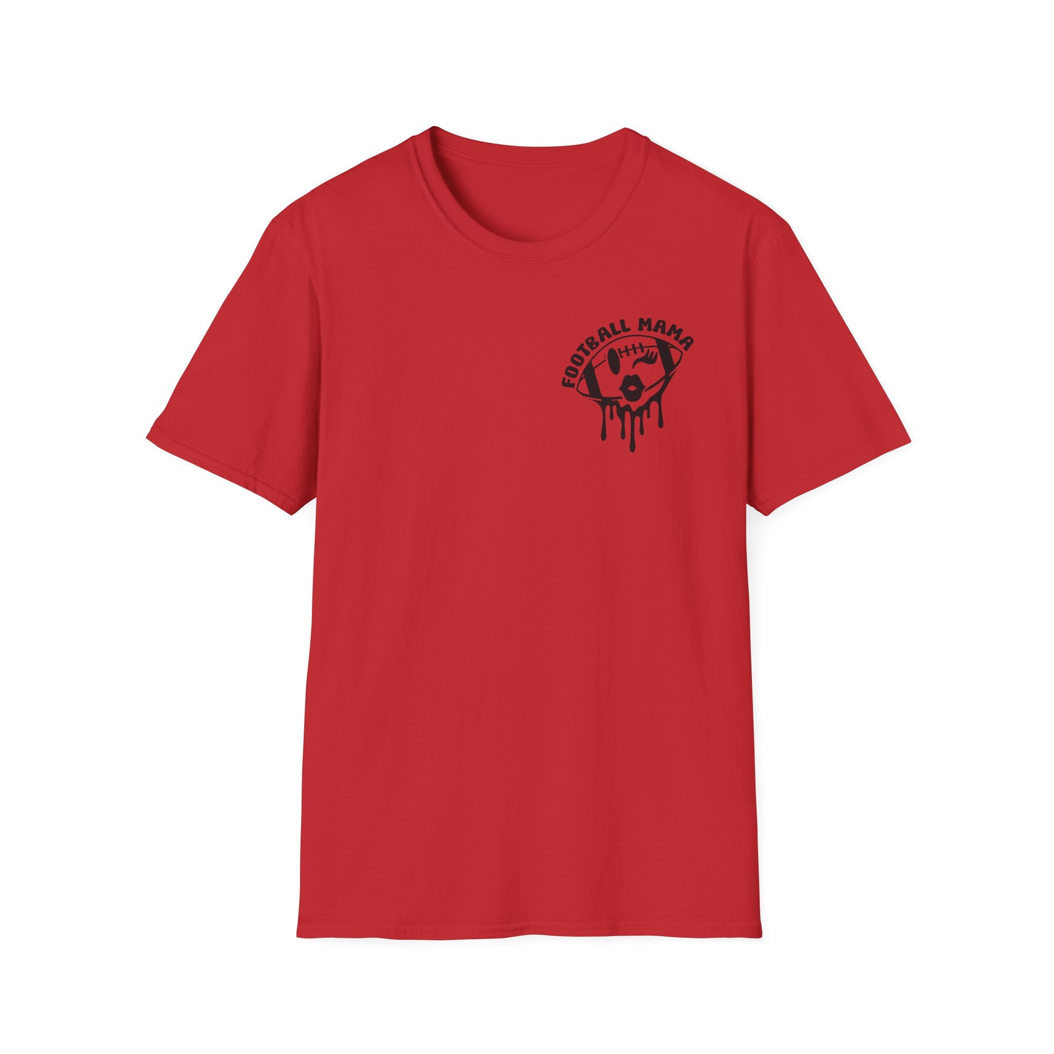 Football Mama T‑Shirt — Drip Football Helmet Mom Tee