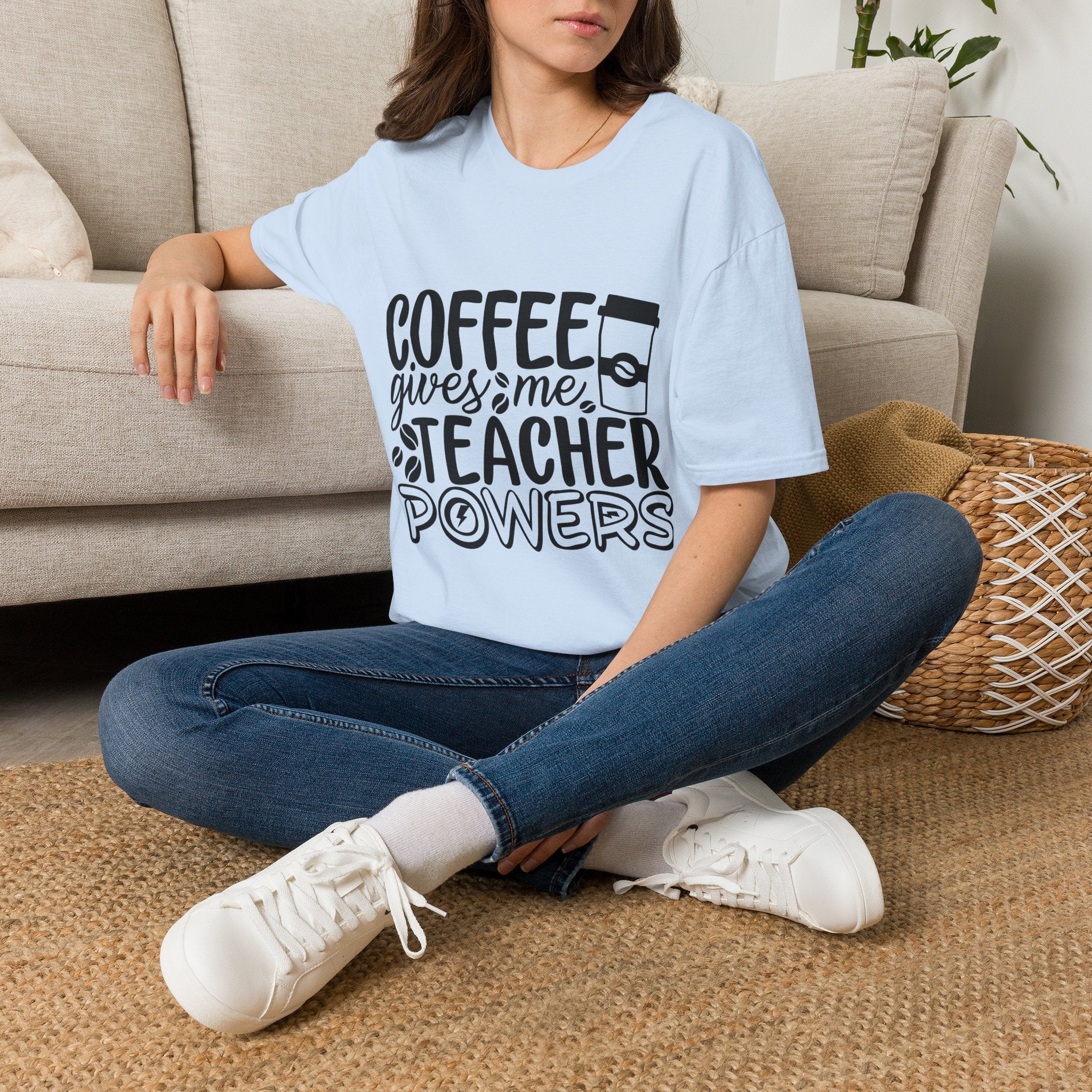 Coffee Gives Me Teacher Powers T-Shirt