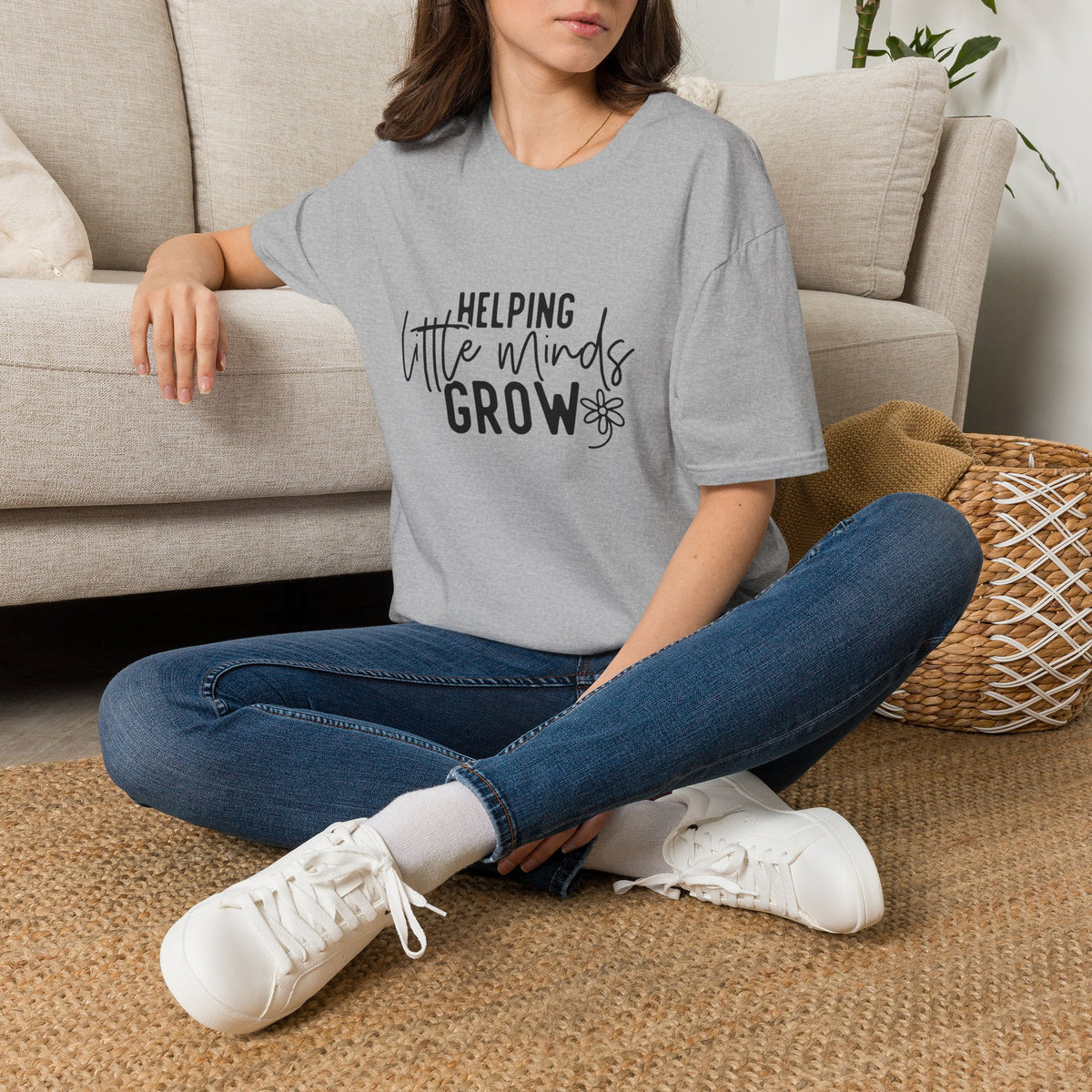 Helping Little Minds Grow T-Shirt — Teacher / Early Childhood Educator Top