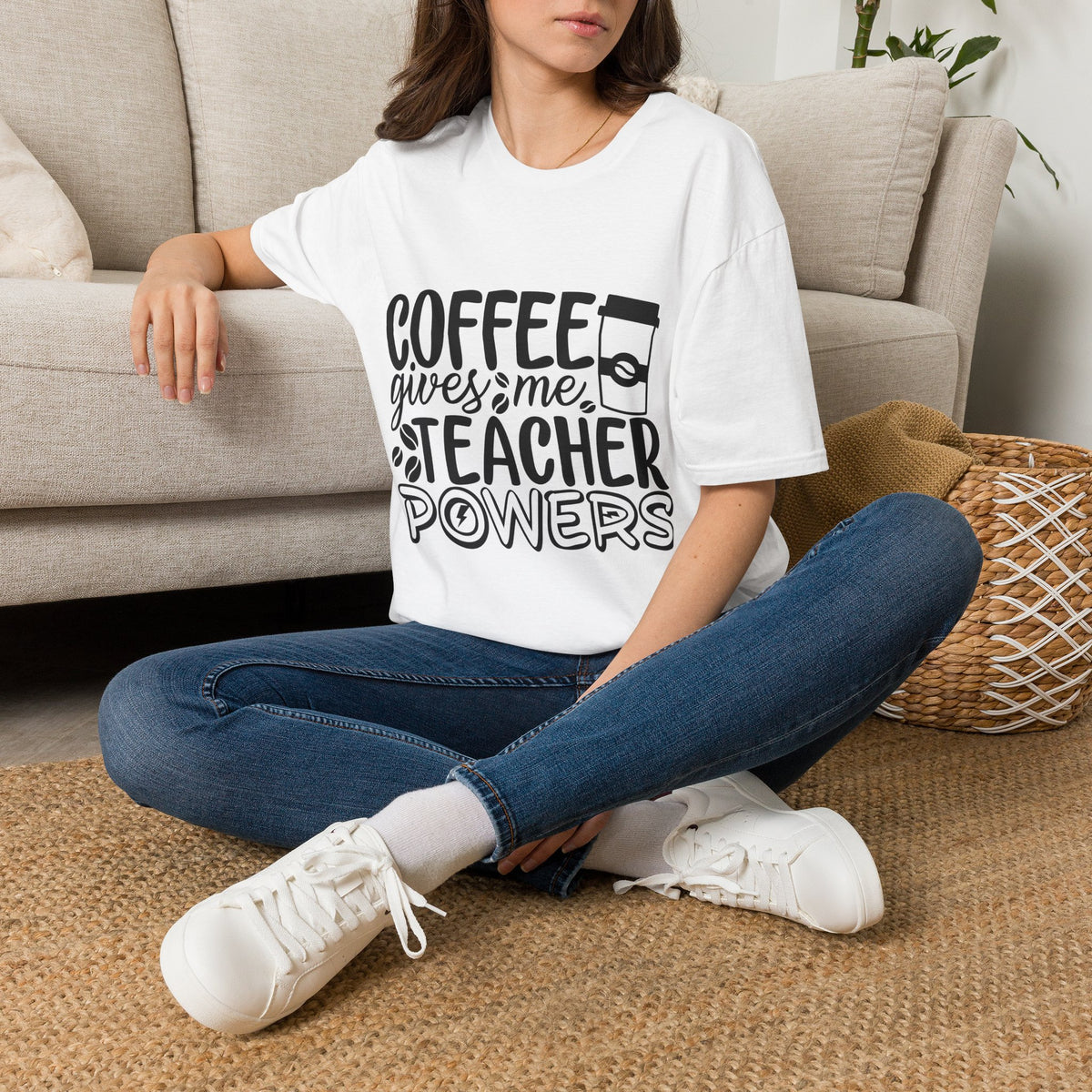 Coffee Gives Me Teacher Powers T-Shirt