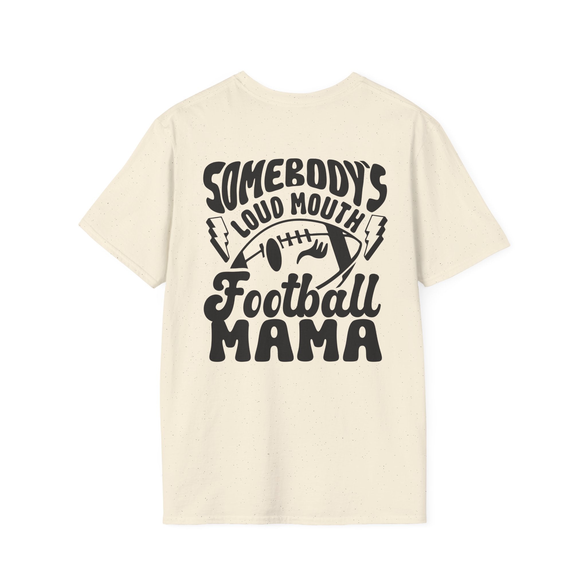 Football Mama T‑Shirt — Drip Football Helmet Mom Tee