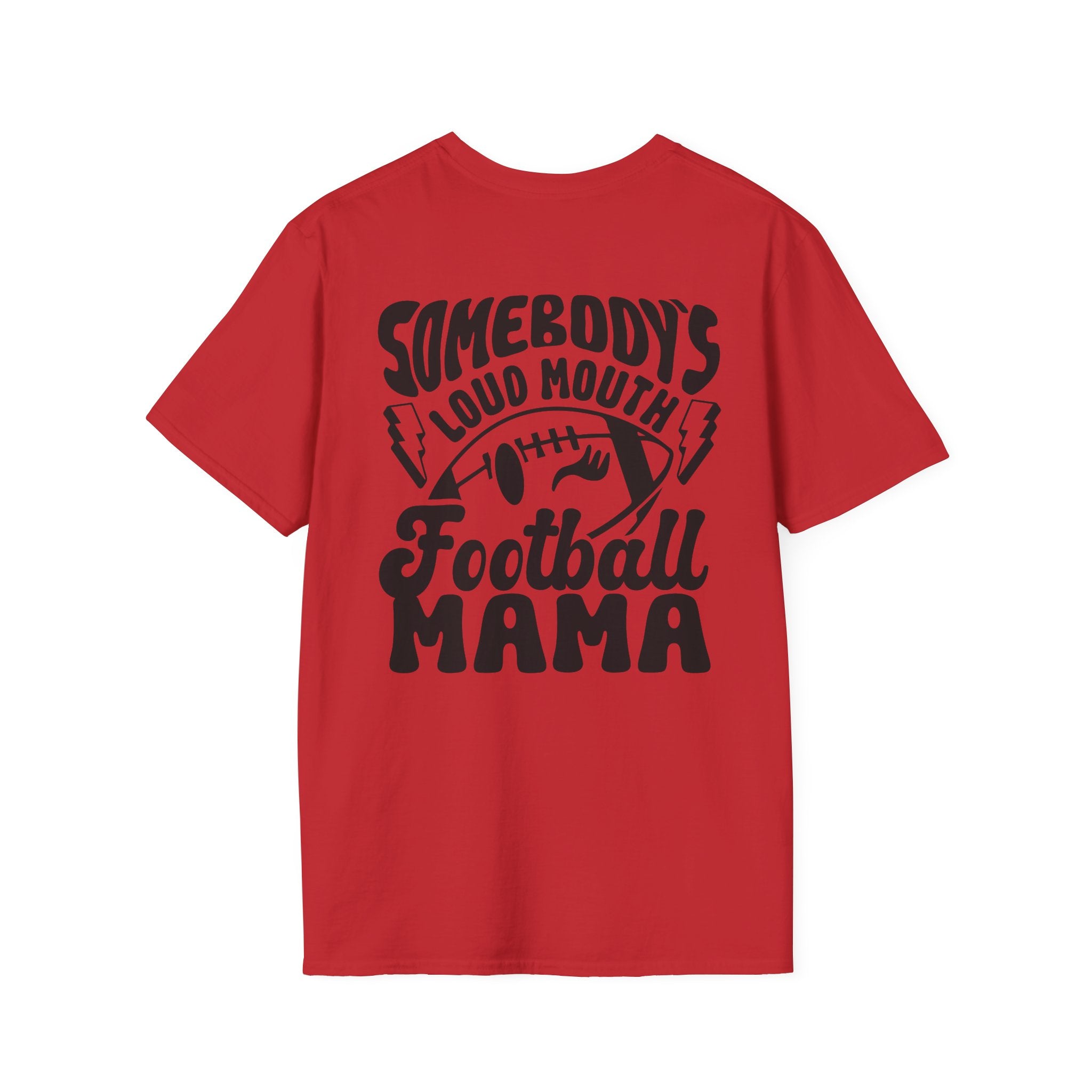 Football Mama T‑Shirt — Drip Football Helmet Mom Tee
