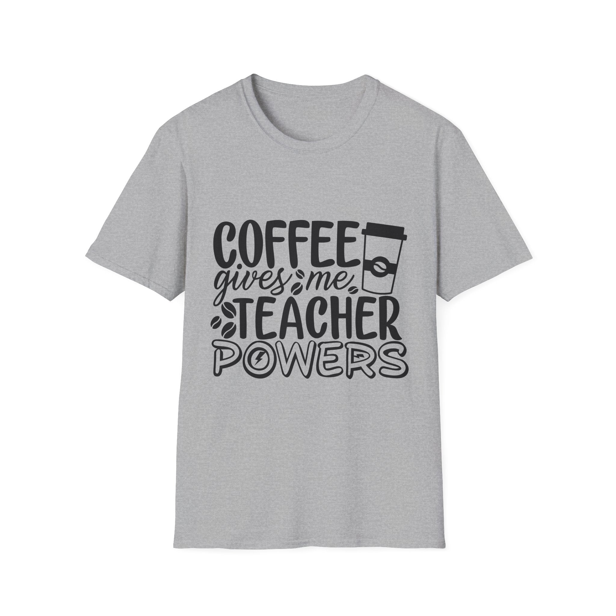Coffee Gives Me Teacher Powers T-Shirt