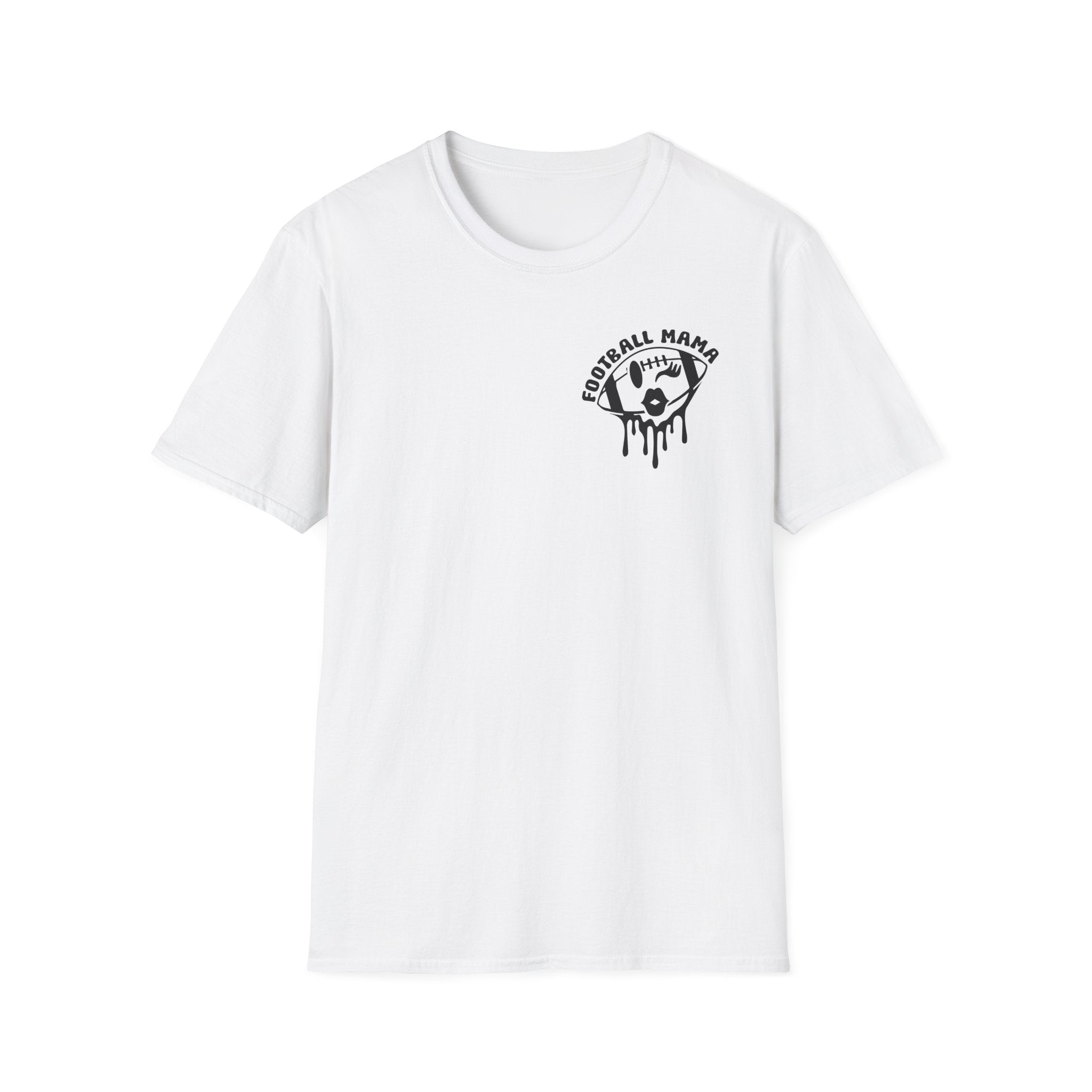 Football Mama T‑Shirt — Drip Football Helmet Mom Tee