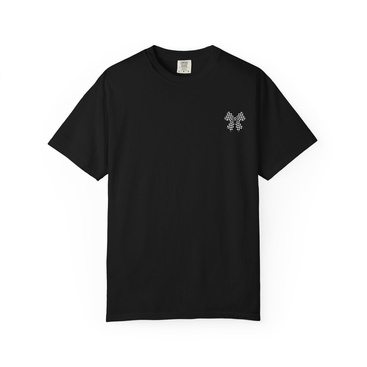 Cheer Mom T-Shirt — Checkerboard Pom-Pom Spirit Tee