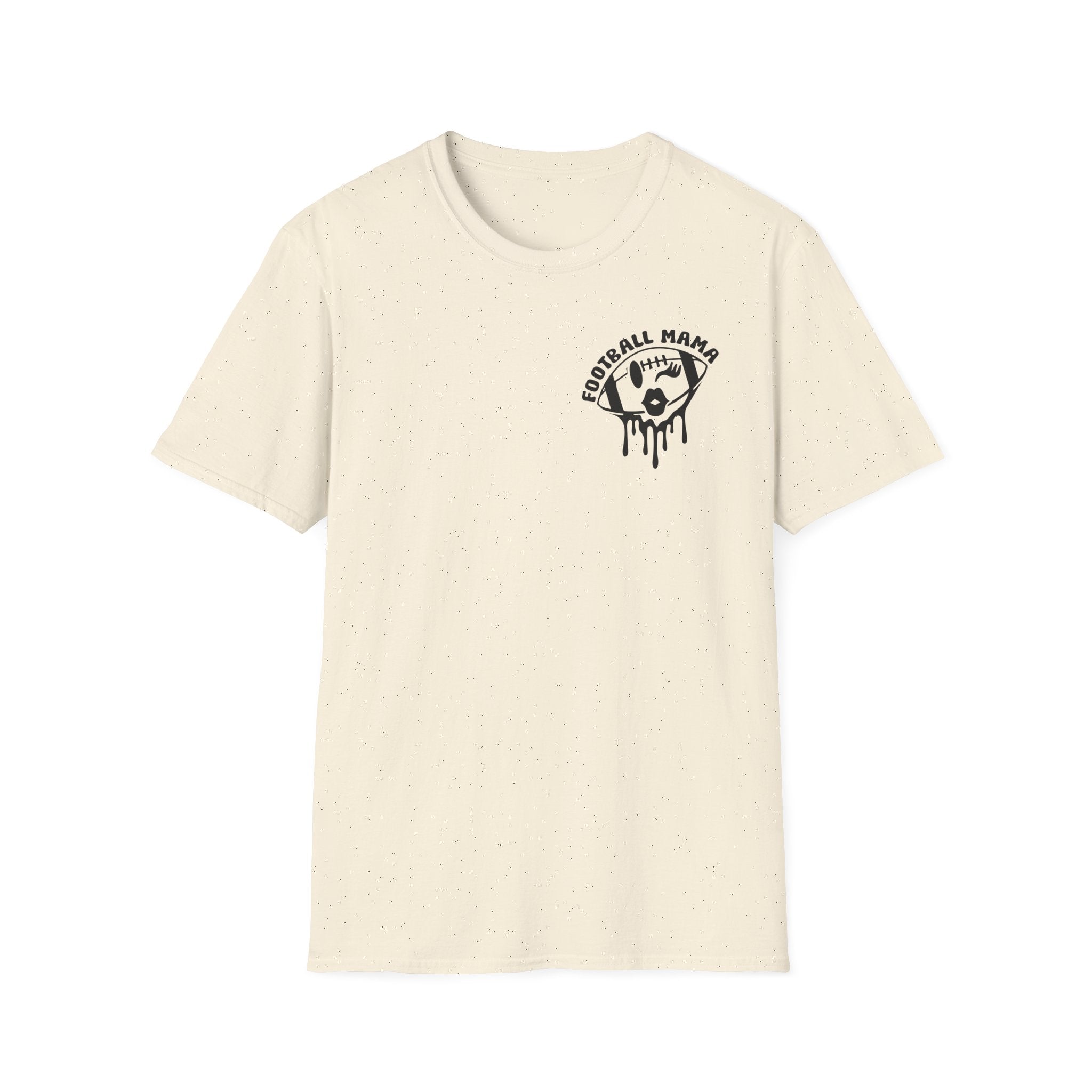Football Mama T‑Shirt — Drip Football Helmet Mom Tee